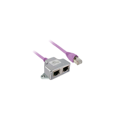 Picture of CANopen terminal adaptor, Altivar, Lexium, 2 RJ45 connectors for daisy chain connection