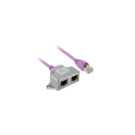 Picture of CANopen terminal adaptor, Altivar, Lexium, 2 RJ45 connectors for daisy chain connection