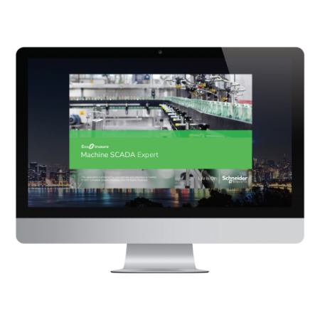 Picture of Third party runtime license, EcoStruxure Machine SCADA Expert, line management, 4000 tags, digital