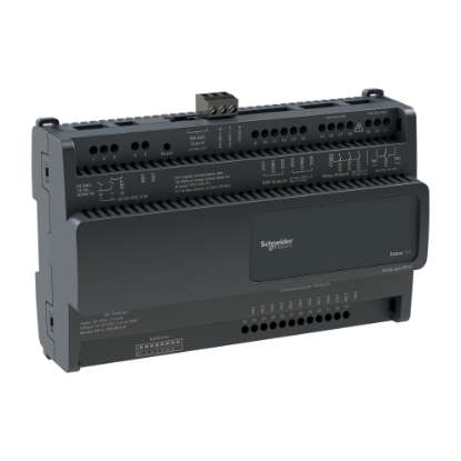 Picture of Controller, EasyLogic, RP-C, BACnet MS/TP, 8 universal input/output, 4 solid state relay outputs, 3 relay form A outputs, 1 high power relay output