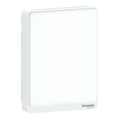 Picture of SmartX Cover Plate, for Sensor Base, Blank, PIR, Optimum White Cover