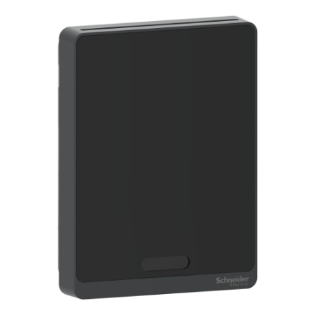 Picture of SmartX Cover Plate, for Sensor Base, Blank, PIR, Optimum Black Cover