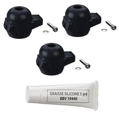 Picture of Busbar deflector, SM6-24, spare part, harsh environment, end cubicle