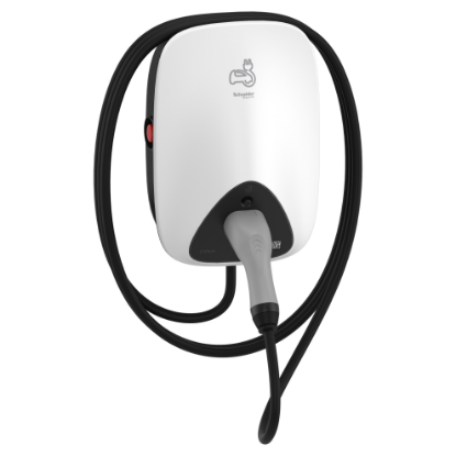 Picture of EVlink Home, Charging station, 1P+N, attached cable 5m, 3.7kW, 16A, with RDC-DD