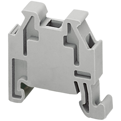 Picture of End stop, Linergy TR, snap-on for 15mm din rails, 5.2mm width, markable