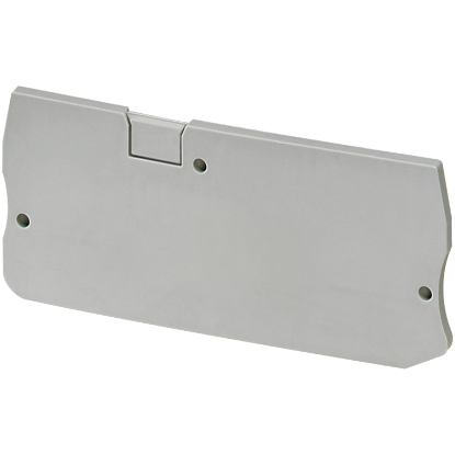 Picture of Cover plate, Linergy TR, 2.2mm width, 3 points, for push-in terminals NSYTRP43, grey, Set of 50