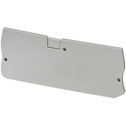 Picture of Cover plate, Linergy TR, 2.2mm width, 4 points, for push-in terminals NSYTRP44, grey, Set of 50