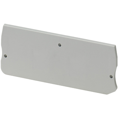 Picture of Cover plate, Linergy TR, 2.2mm width, 2 points, for push-in disconnect terminal NSYTRP2, grey, Set of 50