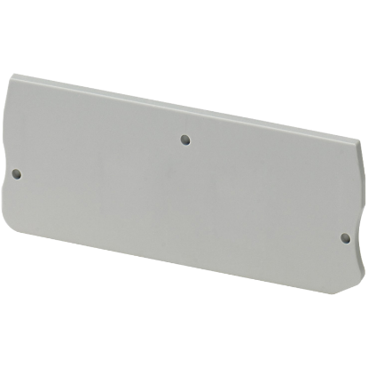 Picture of Cover plate, Linergy TR, 2.2mm width, 3 points, for push-in disconnect terminal NSYTRP2, grey, Set of 50