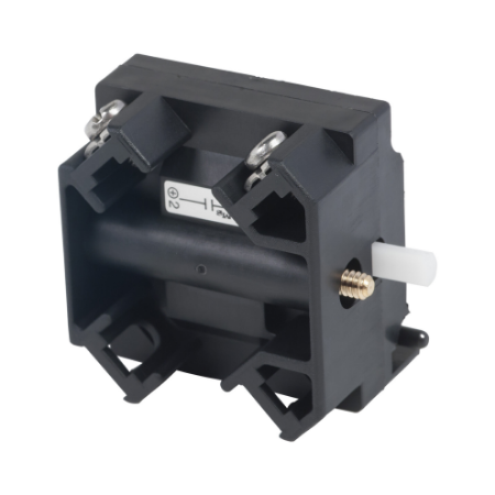 Picture of Contact block with protected terminals, Harmony 9001K, Harmony 9001SK, 240V, screw clamp terminal, power reed, hermetically sealed, 1NC