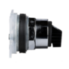 Picture of Selector switch head, Harmony 9001K, metal, standard handle, black, 30mm, 3 positions,return both sides to center
