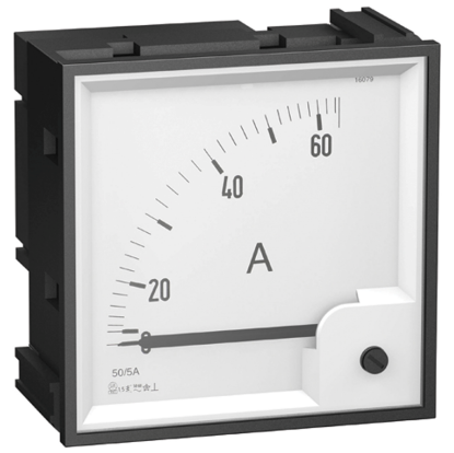 Picture of analog ammeter scale - 0..200 A