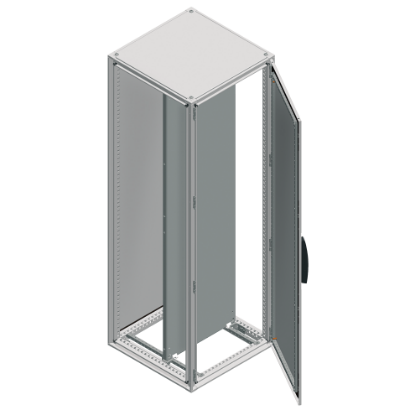 Picture of Spacial SF enclosure with mounting plate - assembled - 1800x600x600 mm