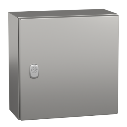 Picture of Spacial, Wall mounted enclosure, Spacial S3X, stainless steel 304L, plain door, 300x300x150mm, IP66