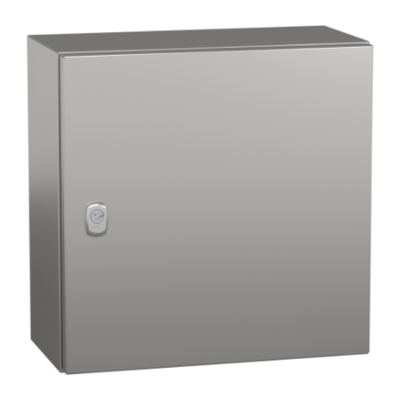 Picture of Spacial, Wall mounted enclosure, Spacial S3X, stainless steel 304L, plain door, 400x400x200mm, IP66