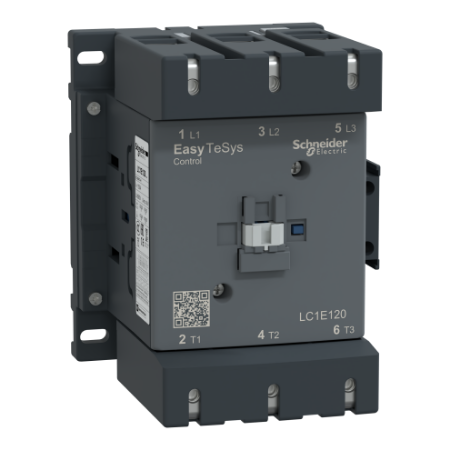 Picture of Contactor,Easy TeSys Control,LC1E,3P(3NO),AC-3,<=440V,120A,220V AC coil,50Hz