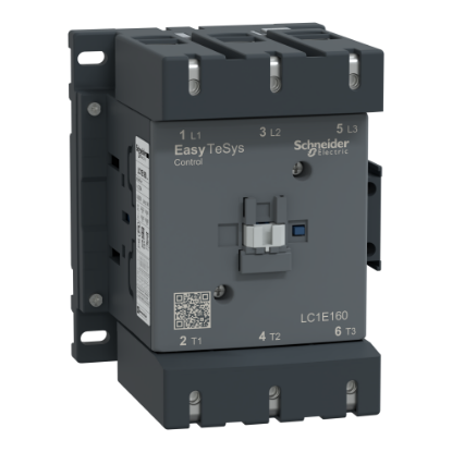 Picture of Contactor,Easy TeSys Control,LC1E,3P(3NO),AC-3,<=440V,160A,220V AC coil,50Hz