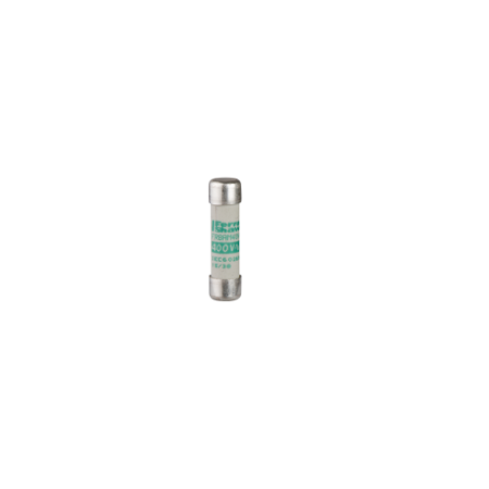 Picture of NFC cartridge fuses, TeSys GS, cylindrical 10mm x 38mm, fuse type aM, 500VAC, 1A, without striker, set of 10 parts