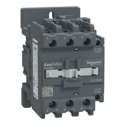 Picture of Contactor,Easy TeSys Control,LC1E,3P(3NO),AC-3,<=440V,40A,240V AC coil,50Hz