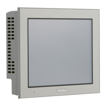 Picture of 10.4 touch panel display, VGA, Analog-Single, 2xCOM, ETH, USB A & mini-B, SD, 24VDC, Coated