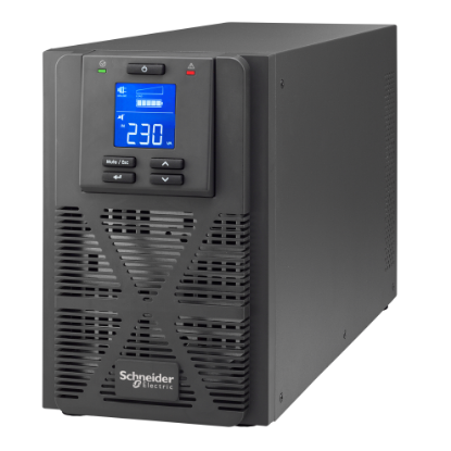 Picture of Easy UPS 1 Ph On-Line, Tower, 1000VA, 230V, 2x Australian outlets, Intelligent Card Slot, LCD