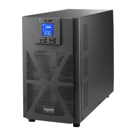 Picture of Easy UPS 1 Ph On-Line, Tower, 3kVA, 230V, 4x Australian outlets, Intelligent Card Slot, LCD