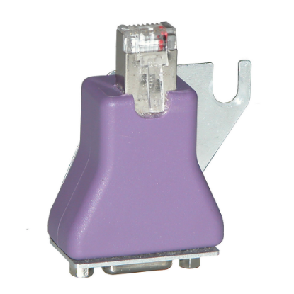 Picture of CANopen adaptor for converting SUB-D to RJ45 - 1 male SUB-D - 1 male RJ45