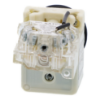 Picture of Push to test pilot light head, Harmony 9001K, metal, without cap, 30mm, 110...120V