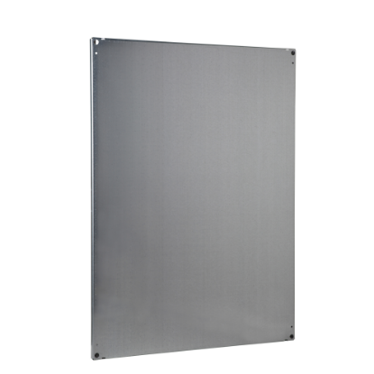 Picture of Plain mounting plate, PanelSeT SFN, Spacial SF, Spacial SM, for electrical enclosure H2000 W1600mm, galvanized steel