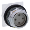 Picture of Head for spring return push button, Harmony 9001K, metal, recessed, 7 colours choice, 30mm