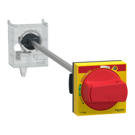 Picture of Extended rotary handle kit,TeSys Deca frame 3,IP54,red handle,with trip indication,for GV3L/GV3P