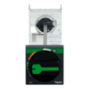 Picture of Extended rotary handle kit,TeSys Deca frame 3,IP54,black handle,with trip indication,for GV3L/GV3P