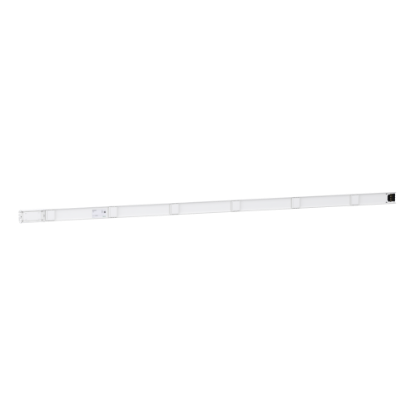 Picture of Straight distribution length, Canalis KN, standard, aluminium, 40A, 3L+N+PE, fixed length 3m, 6 outlets, RAL9001