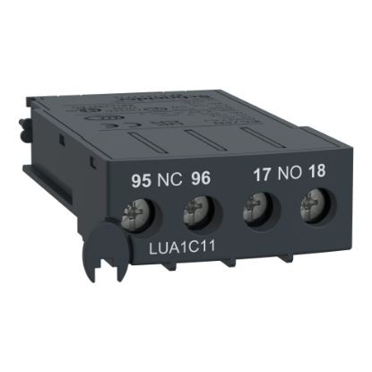 Picture of Auxiliary contact, TeSys Ultra, 1NO + 1NC, 0 to 250VAC/DC, for Fault signalling