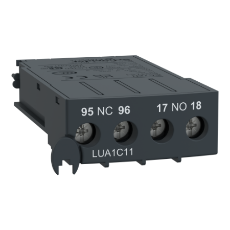 Picture of Auxiliary contact, TeSys Ultra, 1NO + 1NC, 0 to 250VAC/DC, for Fault signalling