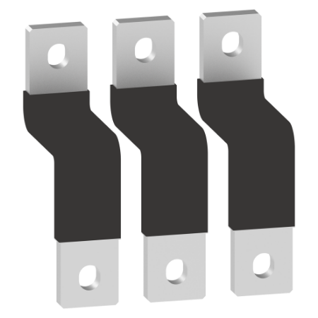 Picture of Flexible terminal extensions,TeSys Giga contactor,for LC1G265-500 to align with MCCB,3 pole