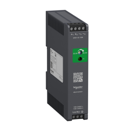 Picture of Regulated Power Supply, 100 to 240V AC, 24V, 3.1A, single phase, Optimized