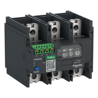 Picture of Electronic thermal overload relay,TeSys Giga,125-500 A,class 5E-30E,push-in control connection