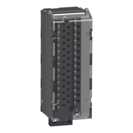 Picture of terminal block, Modicon X80, 28-pin removable spring, 1 x 0.34..1mm2