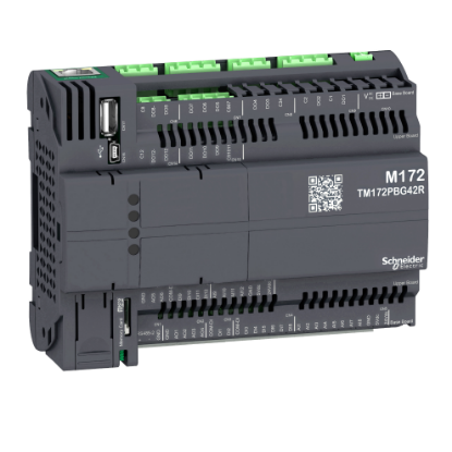 Picture of Controller, Modicon M171/M172/M173, performance, blind, 42 IO, Ethernet, Modbus