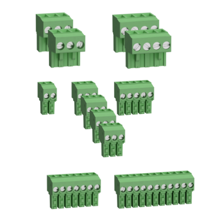 Picture of terminal block, Modicon M172, performance, 28 IO, screw