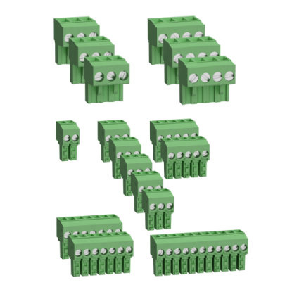 Picture of terminal block, Modicon M172, performance, 42 IO, screw