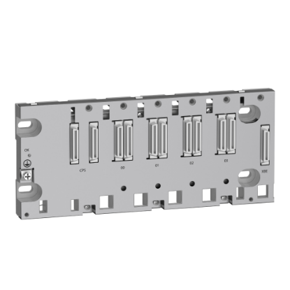 Picture of rack, Modicon X80, 4 slots, Ethernet backplane