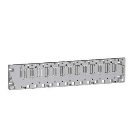 Picture of rack, Modicon X80, 12 slots, Ethernet backplane