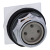 Picture of Head for spring return push button, Harmony 9001K, metal, flush, 7 colours choice, 30mm