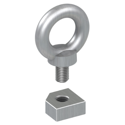 Picture of set of 4 Spacial SM M12 lifting eyebolt - galvanized cast steel