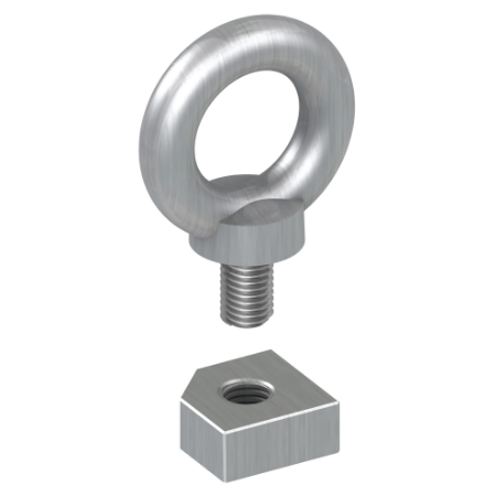 Picture of set of 4 Spacial SM M12 lifting eyebolt - galvanized cast steel