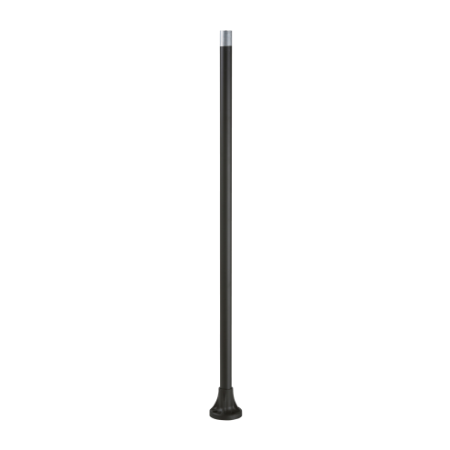 Picture of Harmony XVB, Fixing base for modular tower lights, plastic, Ø70, 780mm black aluminium support tube + black fixing plate