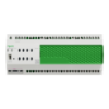 Picture of Dimmer, SpaceLogic C-Bus, 8 channel, 1A per channel, DIN rail mount, inbuilt switchable C-Bus power supply, white