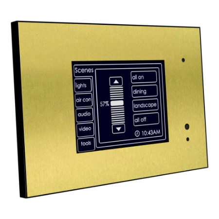 Picture of C-Bus Control and Management System, Black and White Touch Screen Mk2 C/W Logic